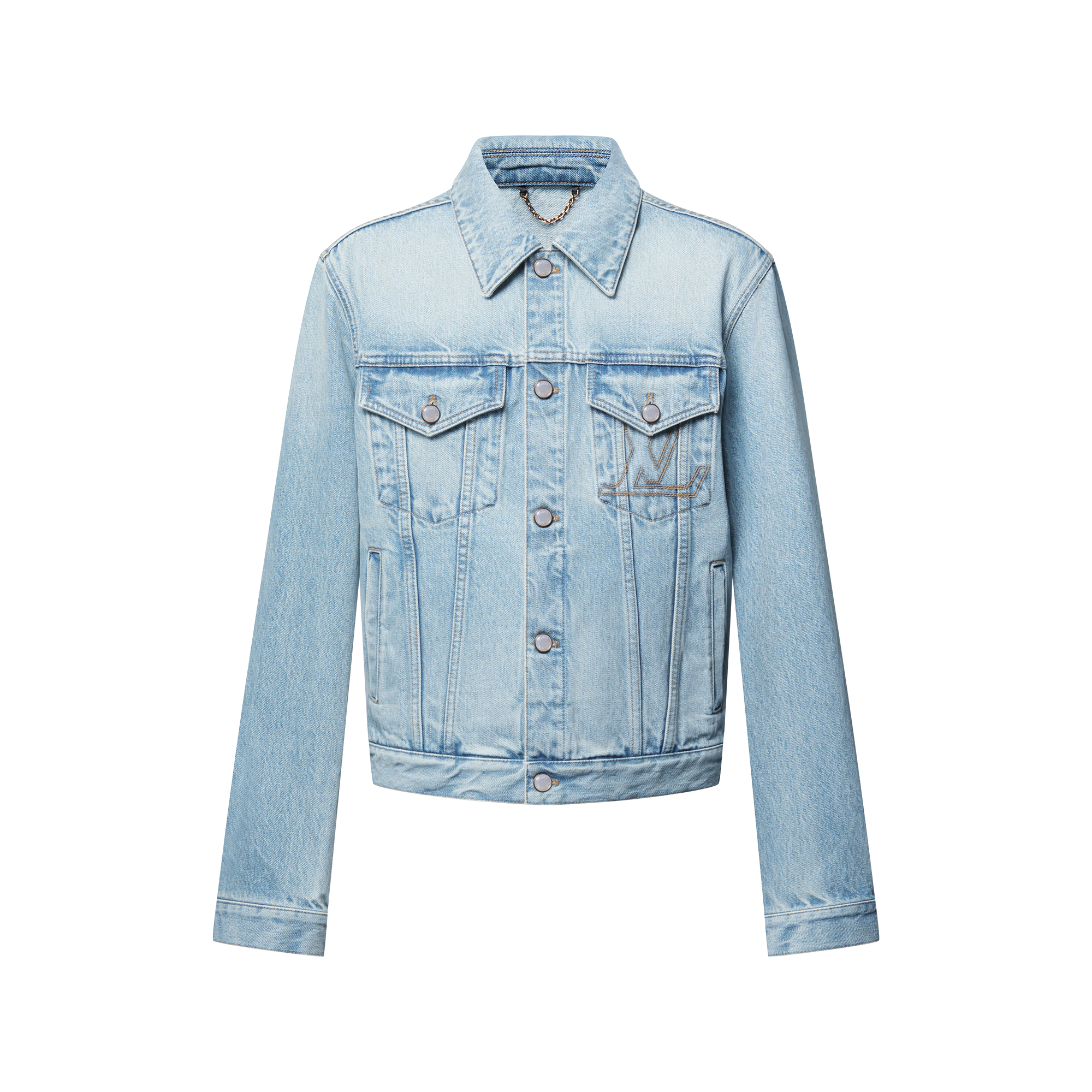 Damier Classic Denim Jacket - Ready-to-Wear | LOUIS VUITTON